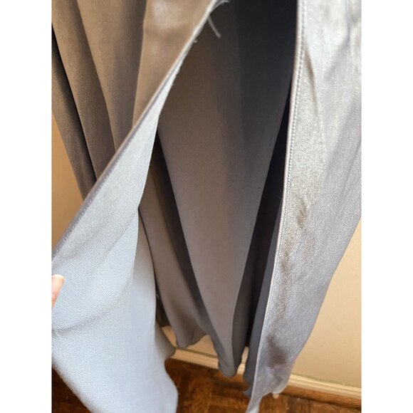 Shona Joy La Lune Asymmetrical Gathered Maxi Dress in Blue Size 2 - Picture 12 of 16